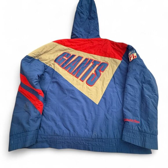 new york giants puffer jacket by mitchell & ness - Picture 4 of 5